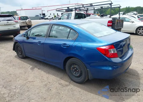 2012 Honda Civic Lx z USA, uszkodzony, nr VIN 19XFB2F50CE323737